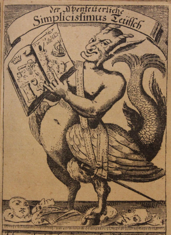 Titelkupfer: Der Abentheuerliche Simplicissimus Teutsch
